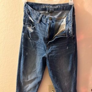 AE curvy super high rise jegging x long length